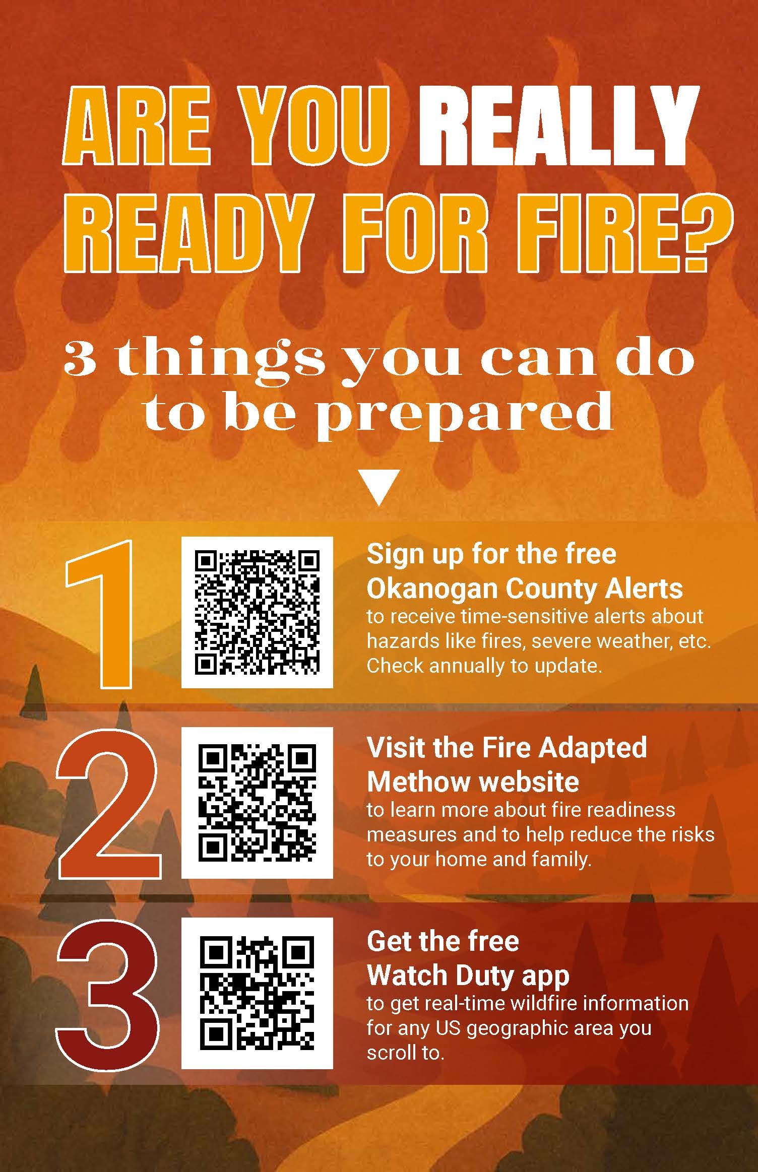 3 things you can do to be prepared for fire