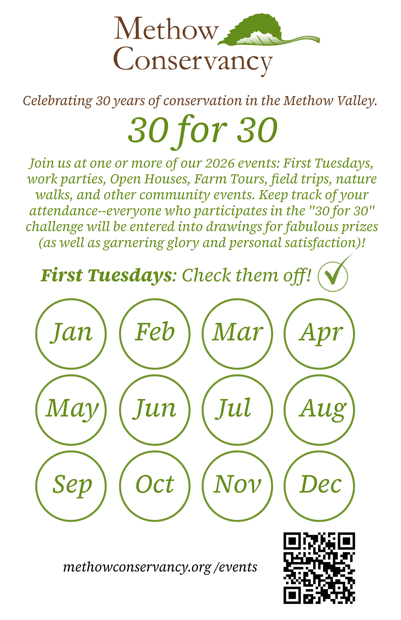 30 for 30 tracking front page