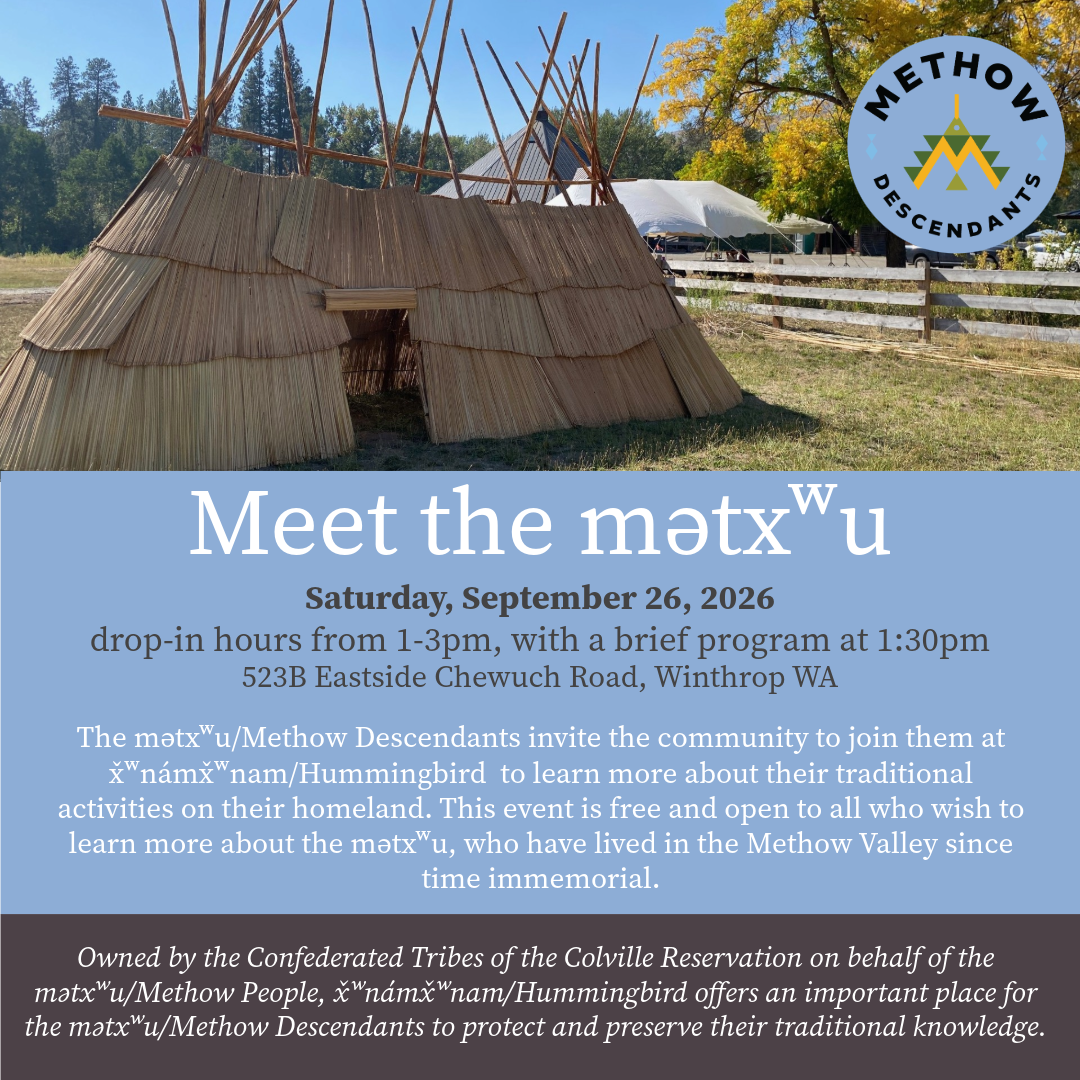 Methow Descendants Sept 2026 flier