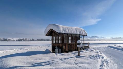 Warming hut on the Methow Community Trail by Jason Paulsen Copy