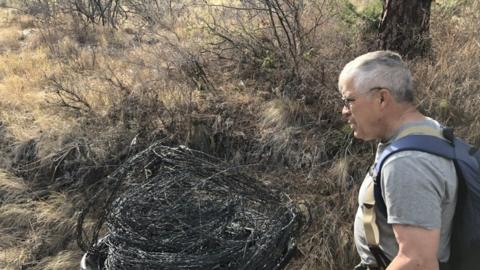 Barbed wire haul on sunny m 2023