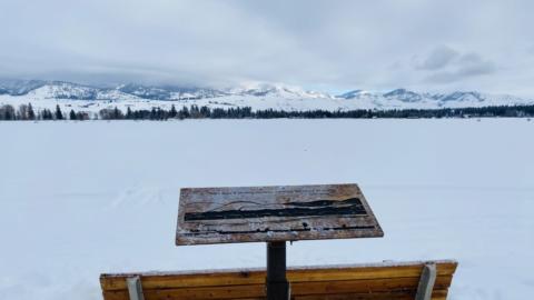 The smiling country. Looking east from the Methow Community Trail.