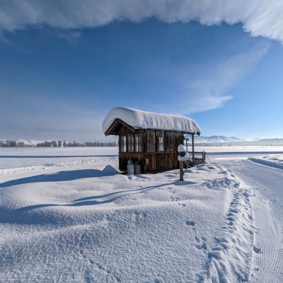 Warming hut on the Methow Community Trail by Jason Paulsen Copy
                                