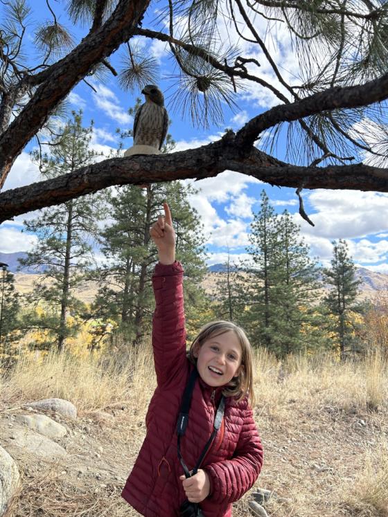 Reaching for bird schoolyard science 1
                                