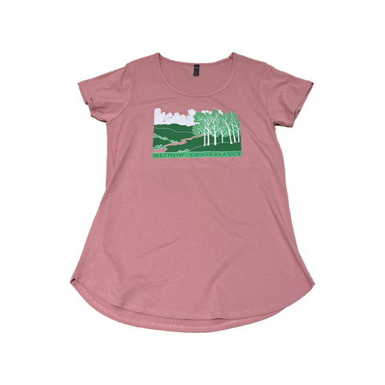 Rose scoop tee
                                