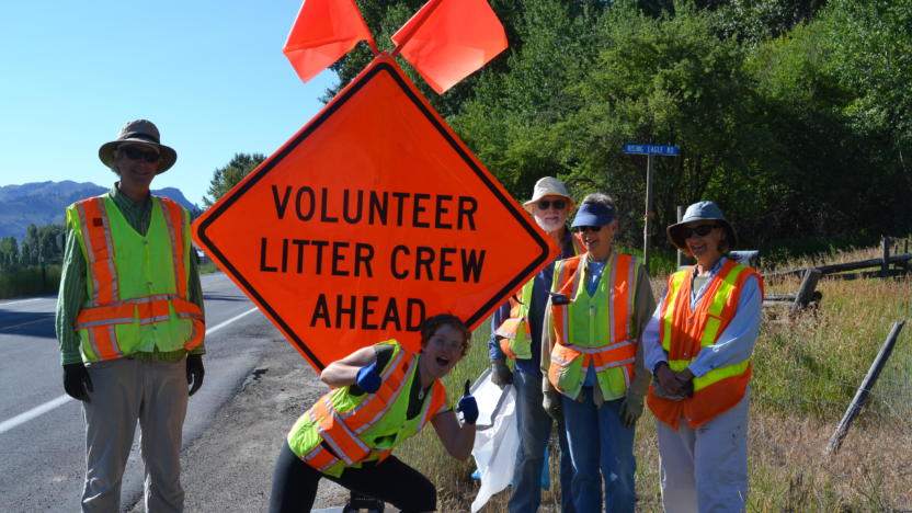 Walk a Mile and Clean Up Hwy 20